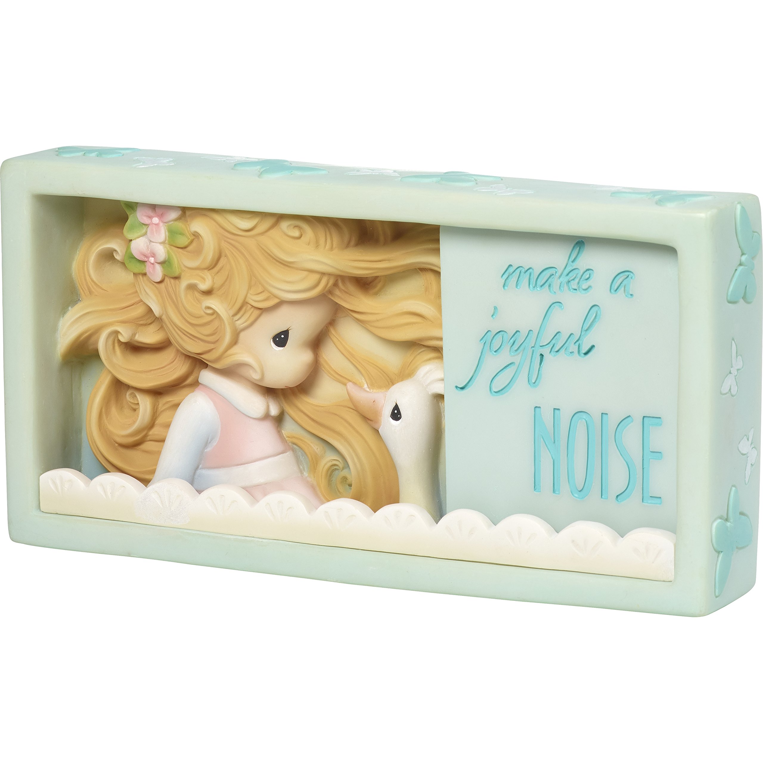 Amazon.com: Precious Moments Make A Joyful Noise Girl with Goose